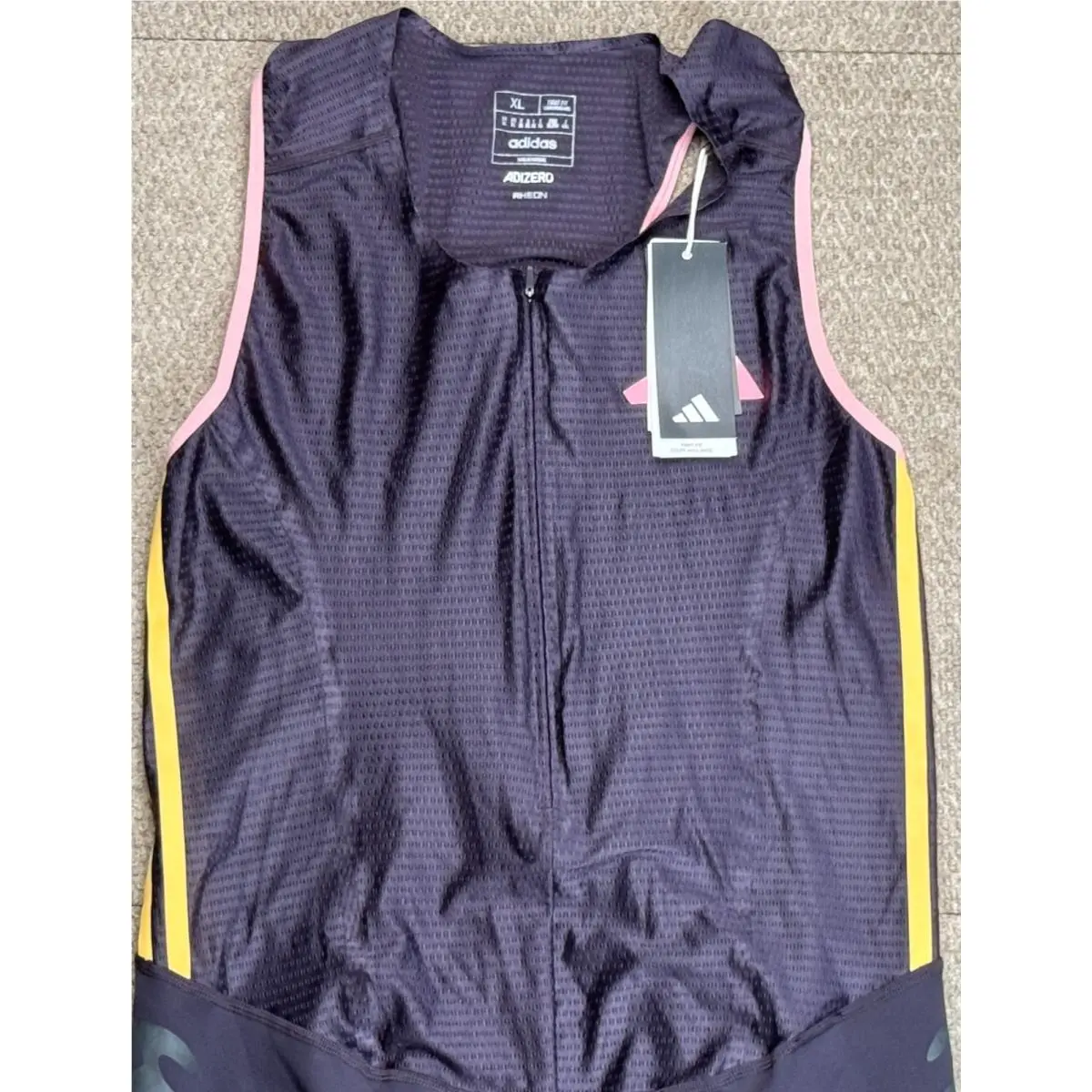 Adidas clothing - Adidas Adizero Promo Rheon Running Carrera Sleeve Suit - Multicolor 0