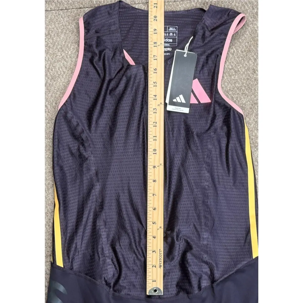 Adidas clothing - Adidas Adizero Promo Rheon Running Carrera Sleeve Suit - Multicolor 7