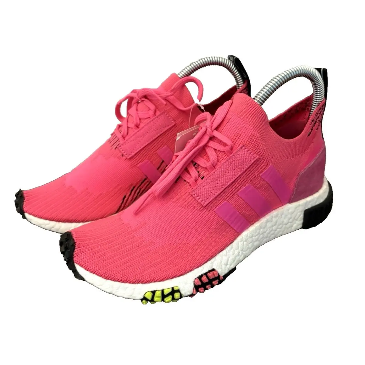 Adidas Nmd Racer PK Primeknit Pink Sneakers Womens 6 Mens 5 Unisex Shoes CQ2442
