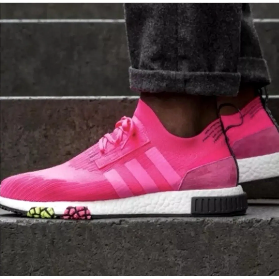 Adidas shoes - adidas NMD Racer - NMD Racer - CQ2442 - Pink 3