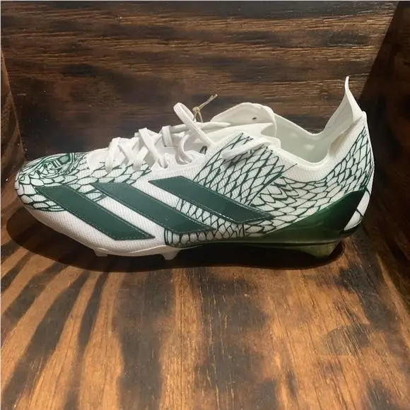 Adidas Adizero Electric II Football Shoes Cleats Green White IH8568 Men`s 10.5