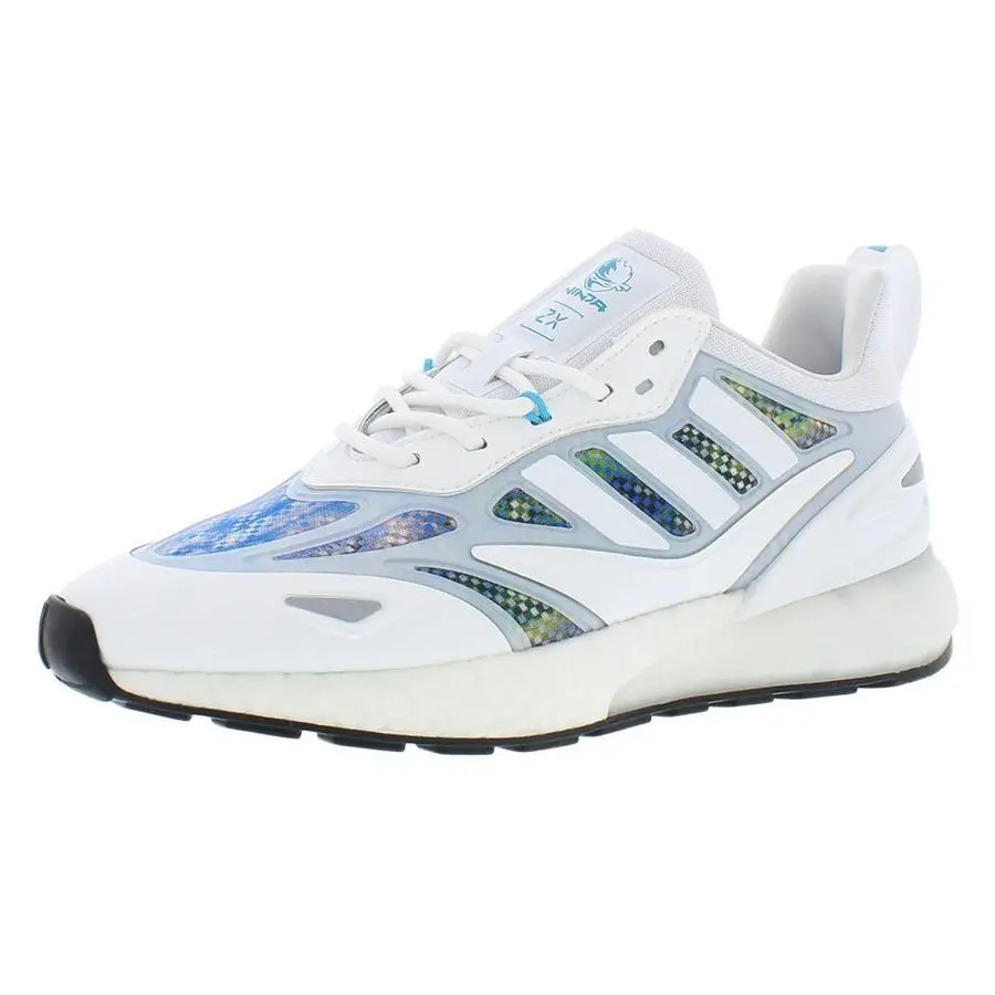 Adidas shoes - Footwear White/Signal Cyan/Glow Pink, Main: White (UPC: 194830813760) 2