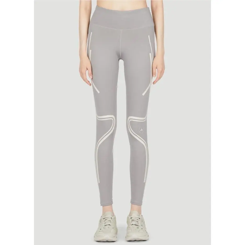 Stella Mccartney Womens Truepace Running Leggings XL Dove Grey by Adidas