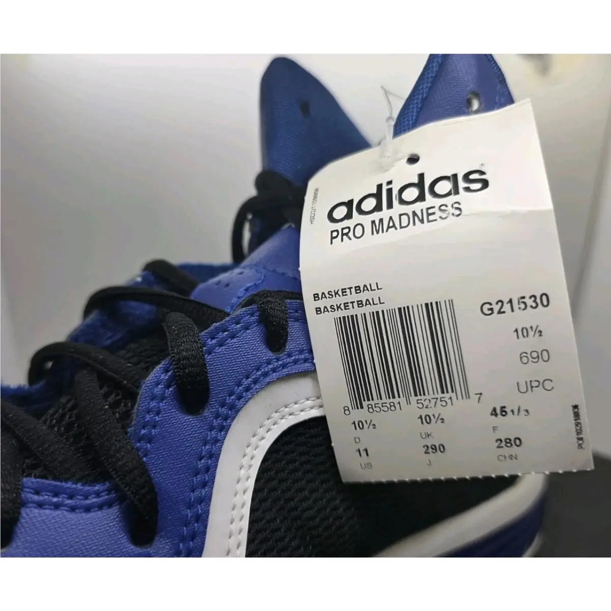 Adidas shoes - MADNESS - MADNESS - G21193 - Black 0