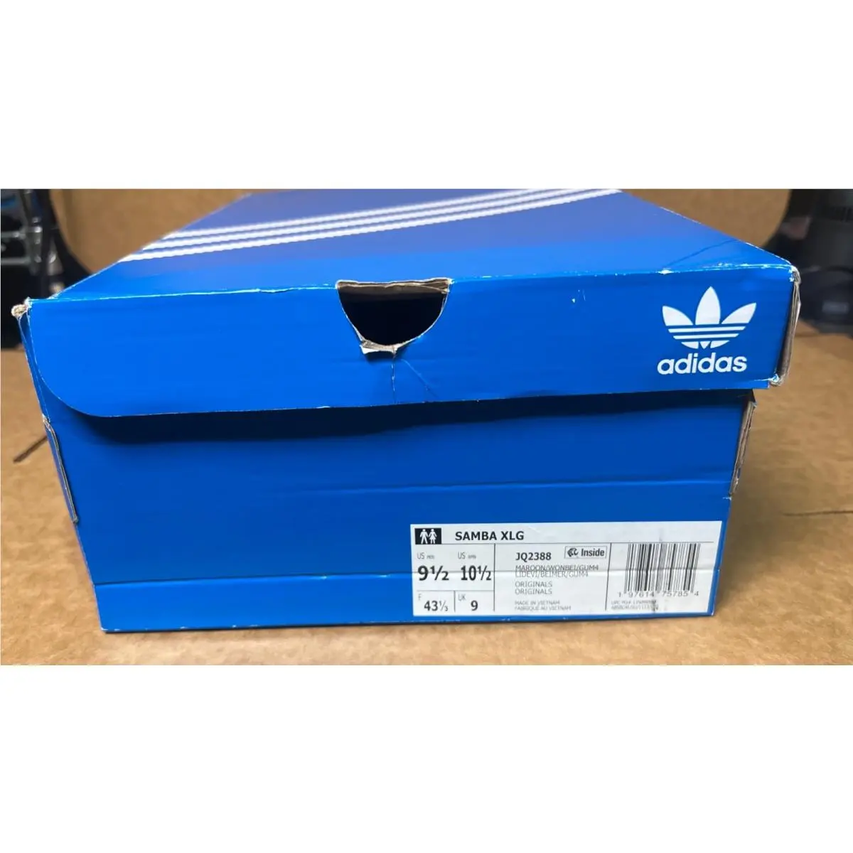 Adidas shoes - adidas Samba - Samba - Maroon/Wonder Beige/Gum-red (UPC: 0197614757854) 8