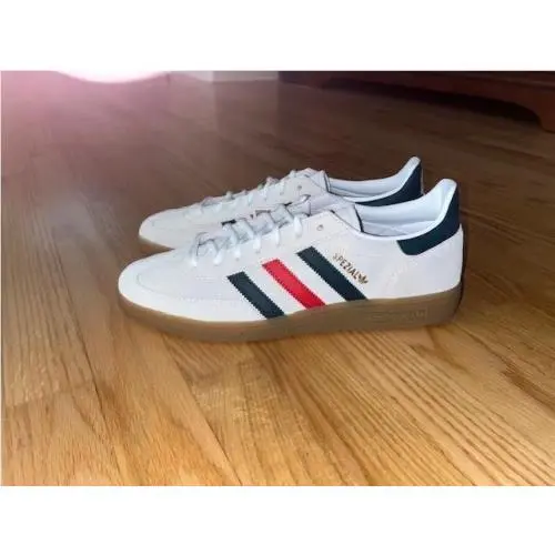 Adidas shoes - adidas Originals Handball Spezial - Originals Handball Spezial - HP3674 - Cloud White/Aurora Ivy/Better Scarlet 8
