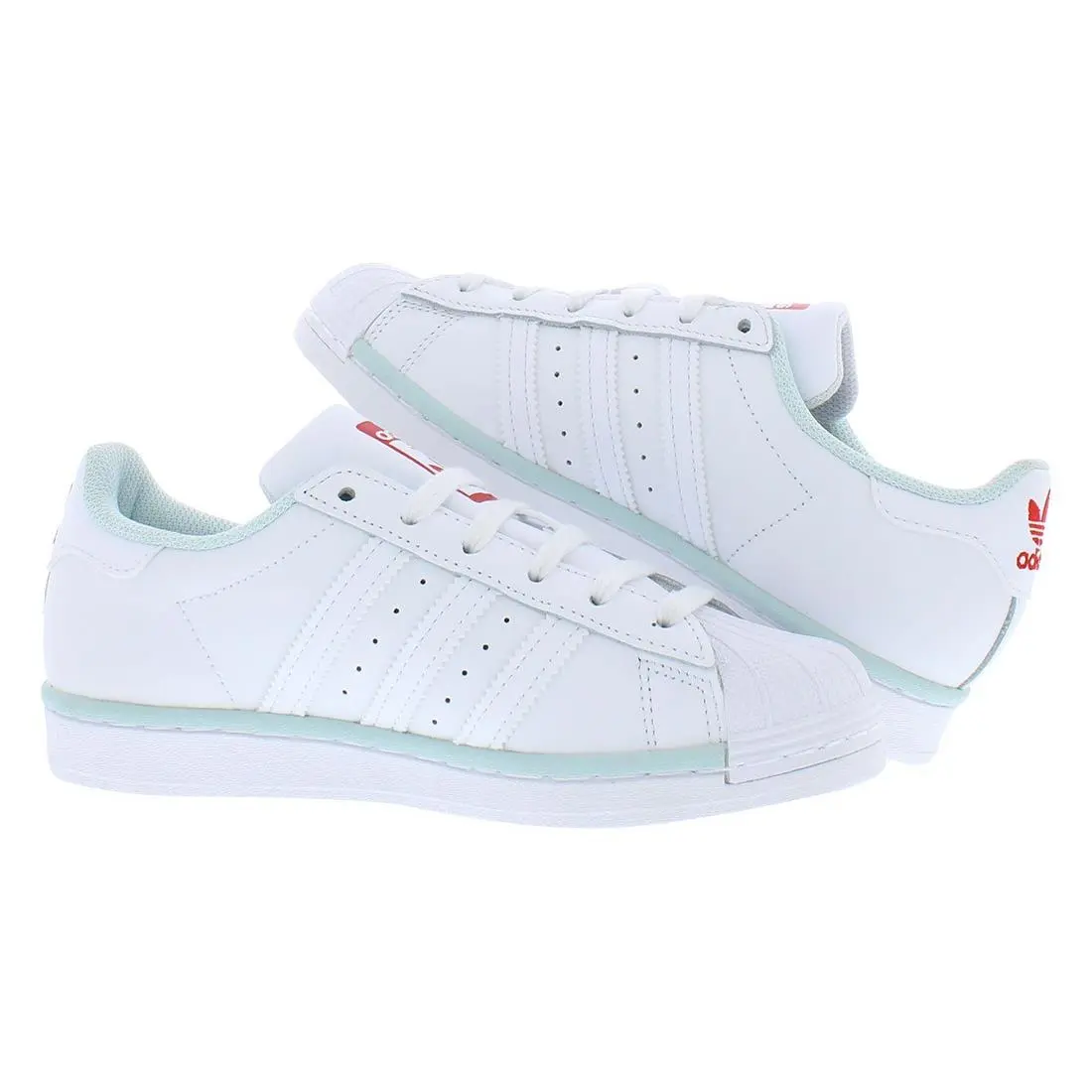 Adidas shoes - FZ6254 - FZ6254 - Cloud White/Cloud White/Almost Blue, Main: White (UPC: 195746396217) 1
