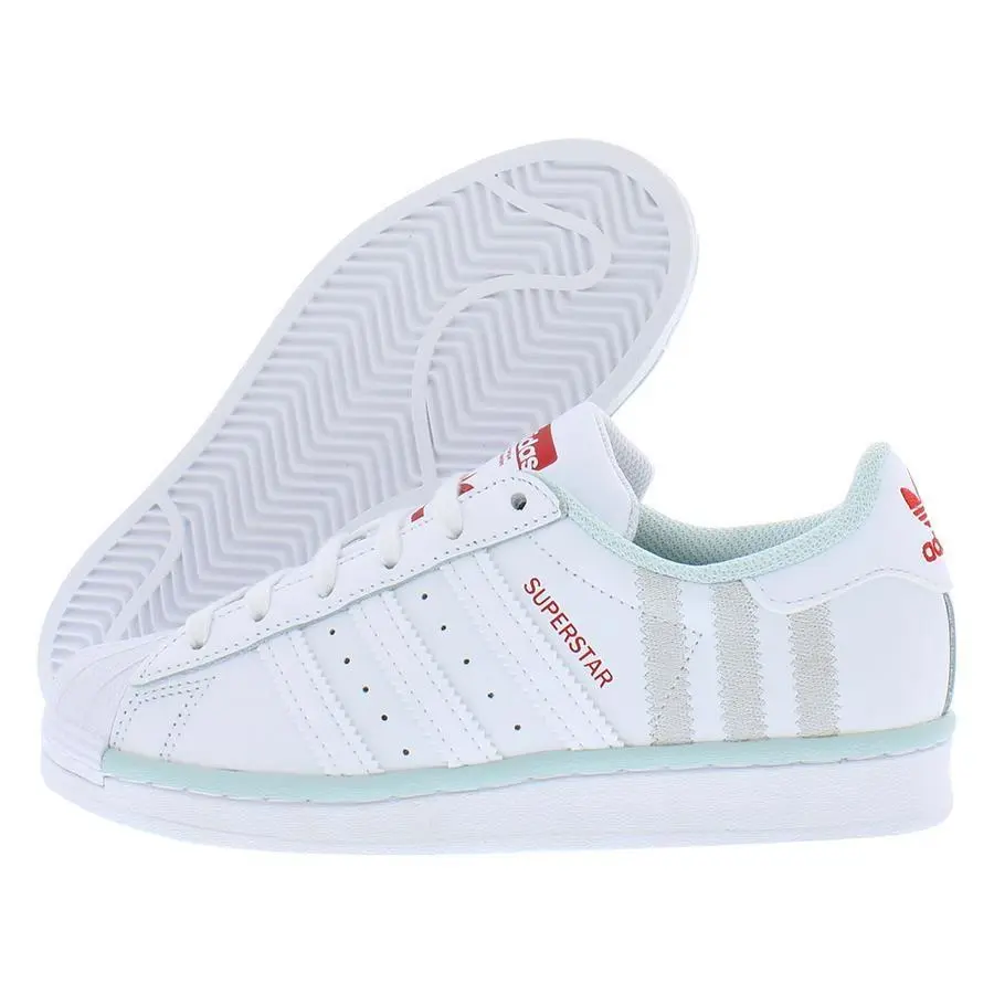 Adidas shoes - FZ6254 - FZ6254 - Cloud White/Cloud White/Almost Blue, Main: White (UPC: 195746396217) 2
