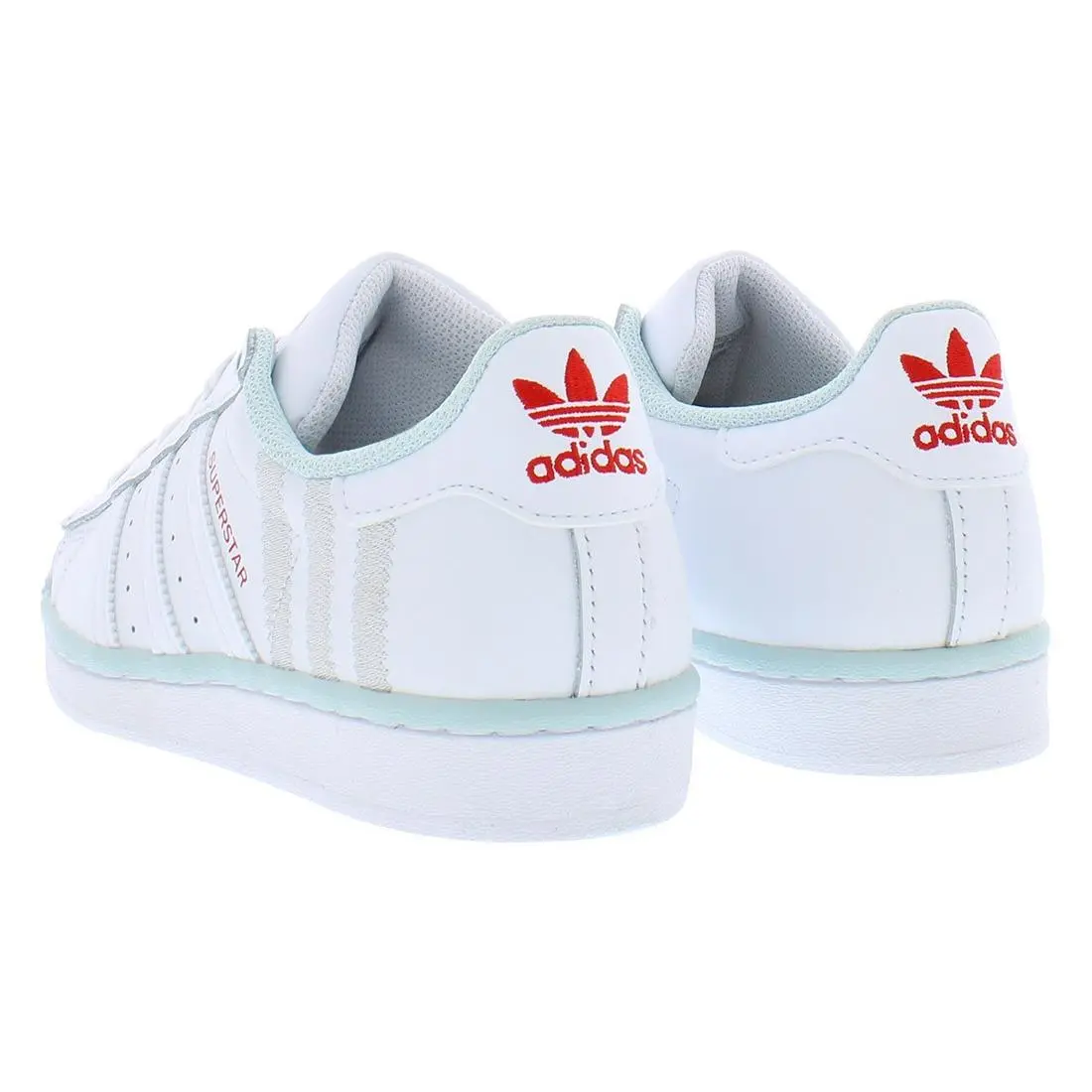 Adidas shoes - FZ6254 - FZ6254 - White/Red/Sky, Full: White/Red/Sky (UPC: 195746396255) 2