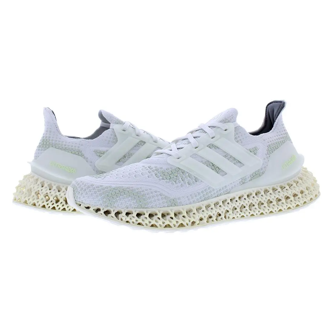 Adidas shoes - Crystal White/Linen Green/Wonder Silver, Main: White (UPC: 196464954505) 1