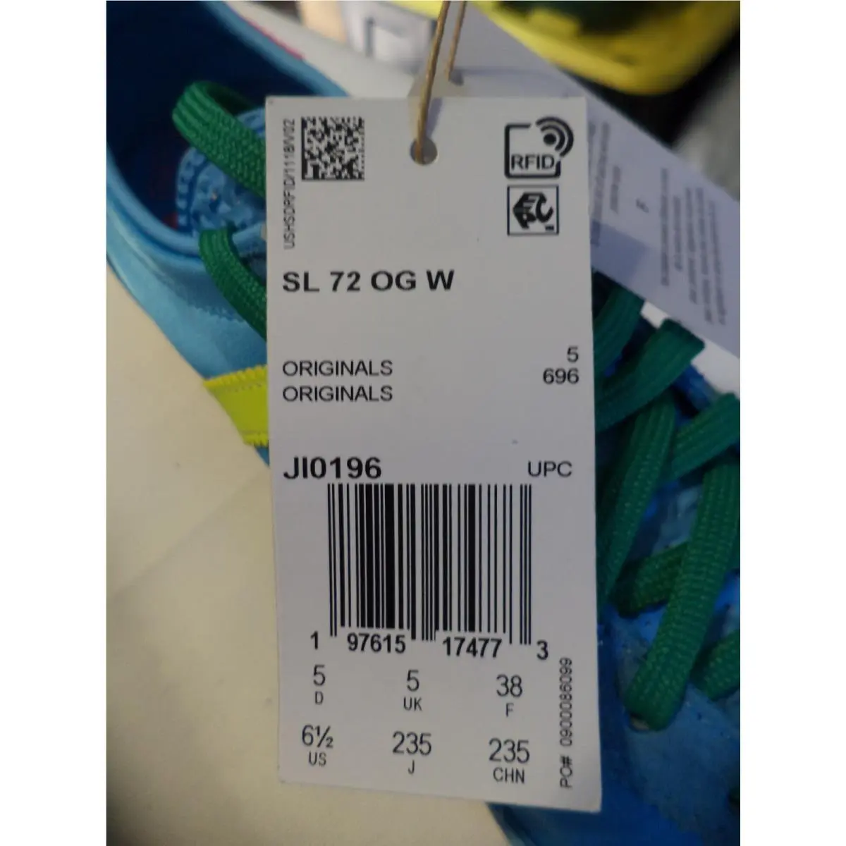 Adidas shoes - adidas SL 72 - JI0196 - Multi (UPC: 197615174773) 6