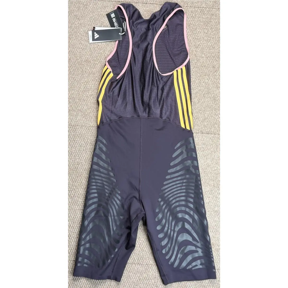 Adidas clothing - Adidas Adizero Promo Rheon Running Carrera Sleeve Suit - Multicolor 9