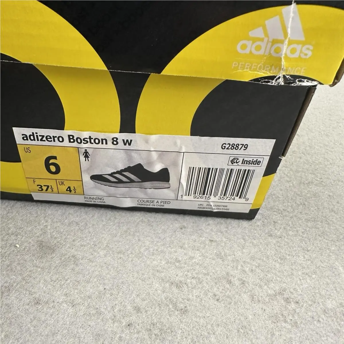 Adidas shoes - adidas adizero boston - adizero boston - G28879 - Black 6