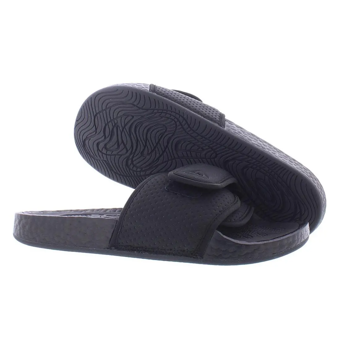 Adidas Originals Pw Boost Slide Unisex Shoes Size 7 Color: Black