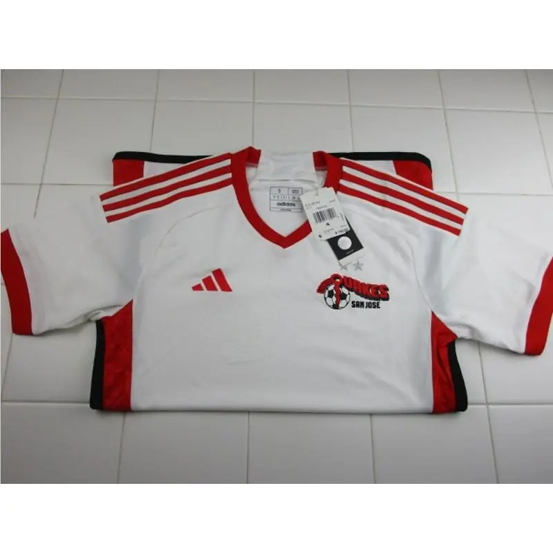 Adidas Mls San Jose Earthquakes Away Jersey 24/25 50 Kit Men`s Small Slim Fit