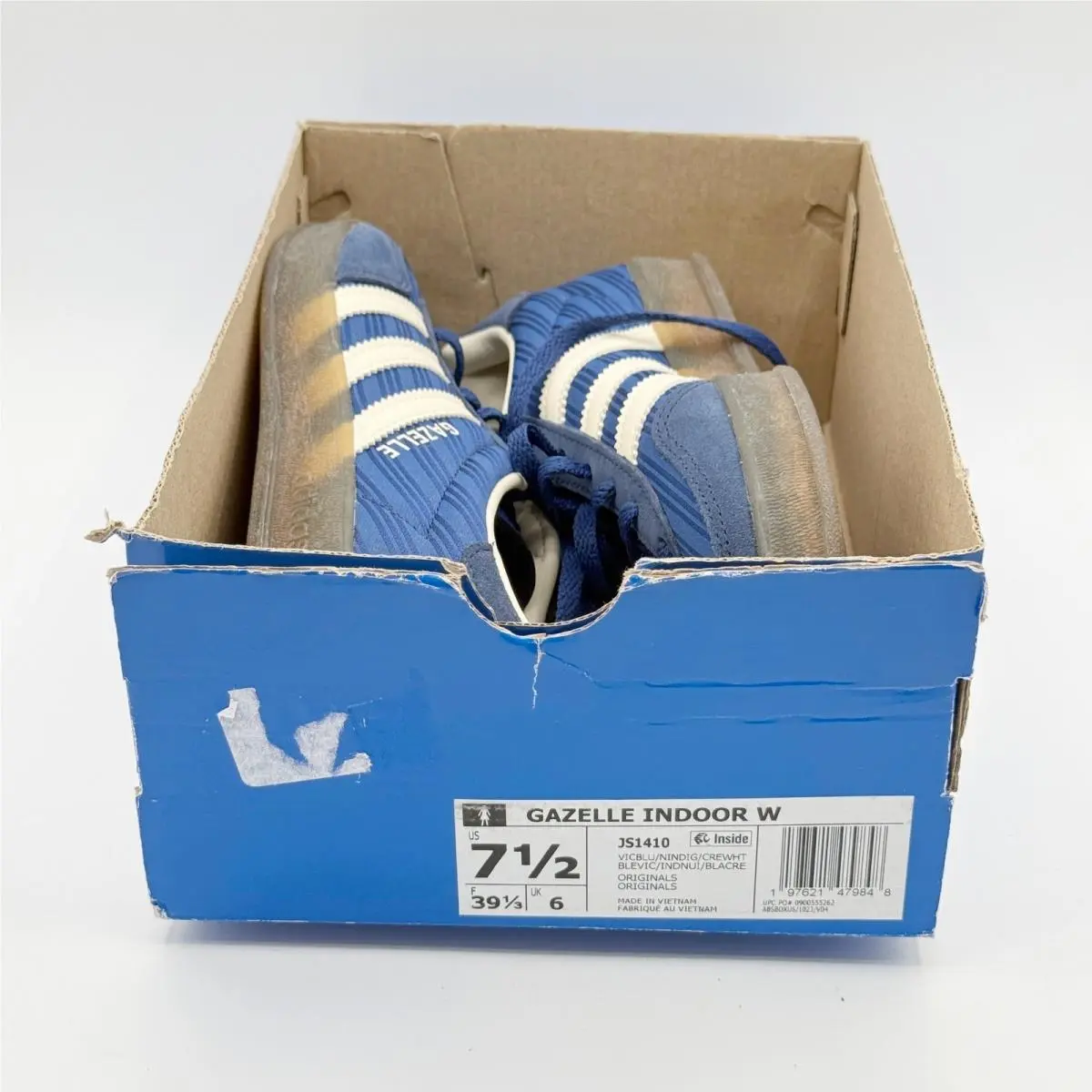 Adidas shoes - adidas Gazelle Indoor - Gazelle Indoor - JS1410 - Blue (UPC: 197621479848) 0