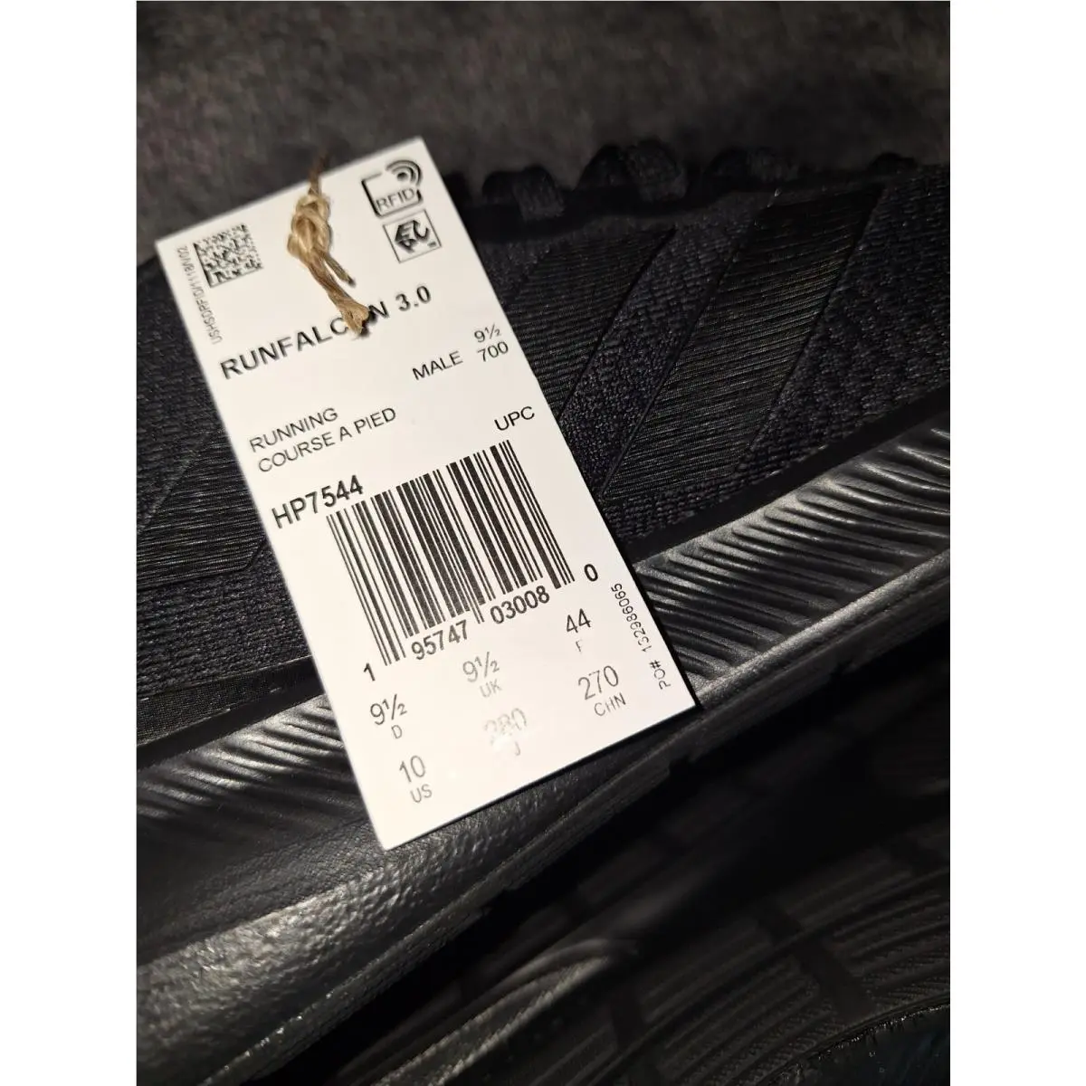 Adidas shoes - adidas Runfalcon 3.0 - Runfalcon - HP7544 - Black 5