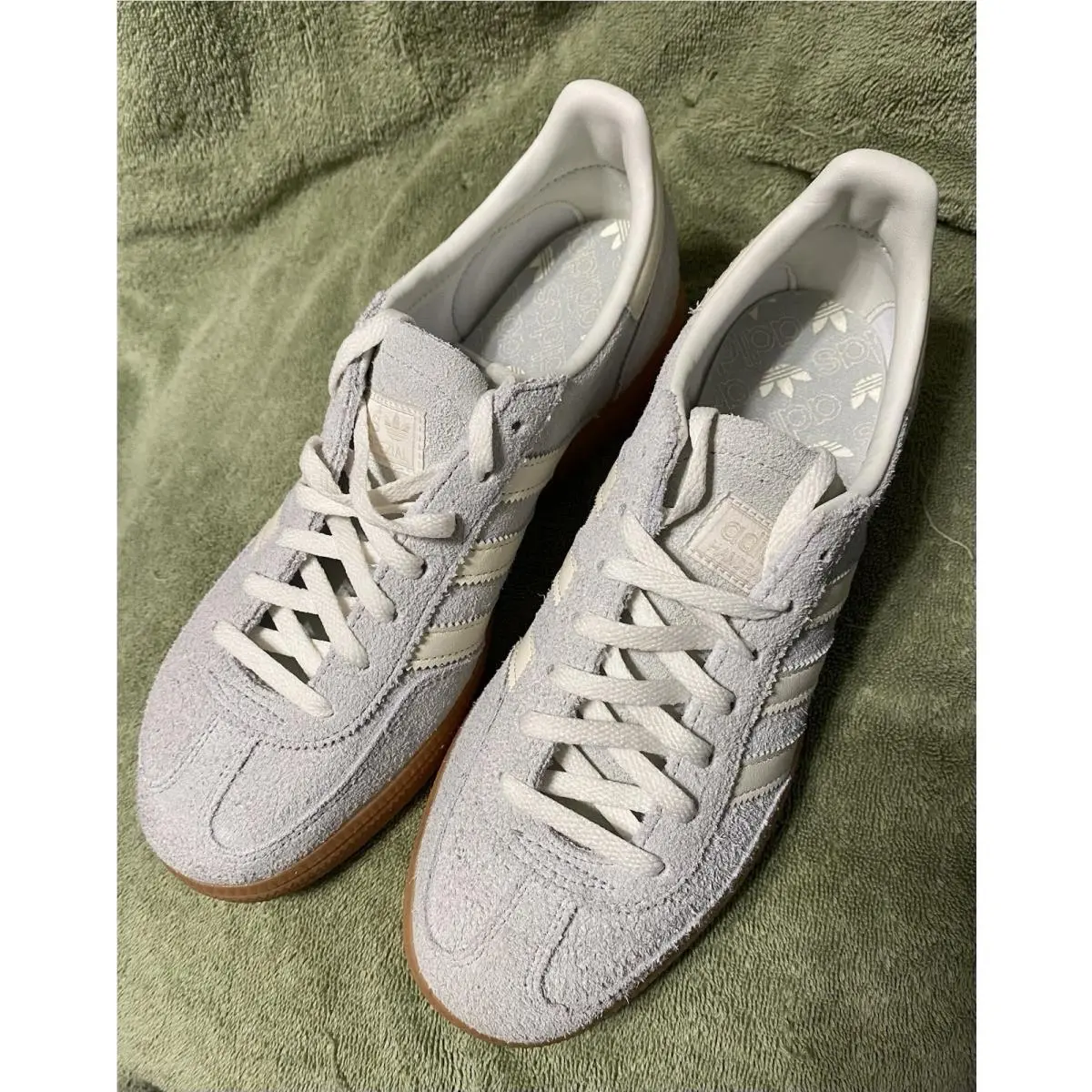 Size 8 Adidas Hardball Spezial White