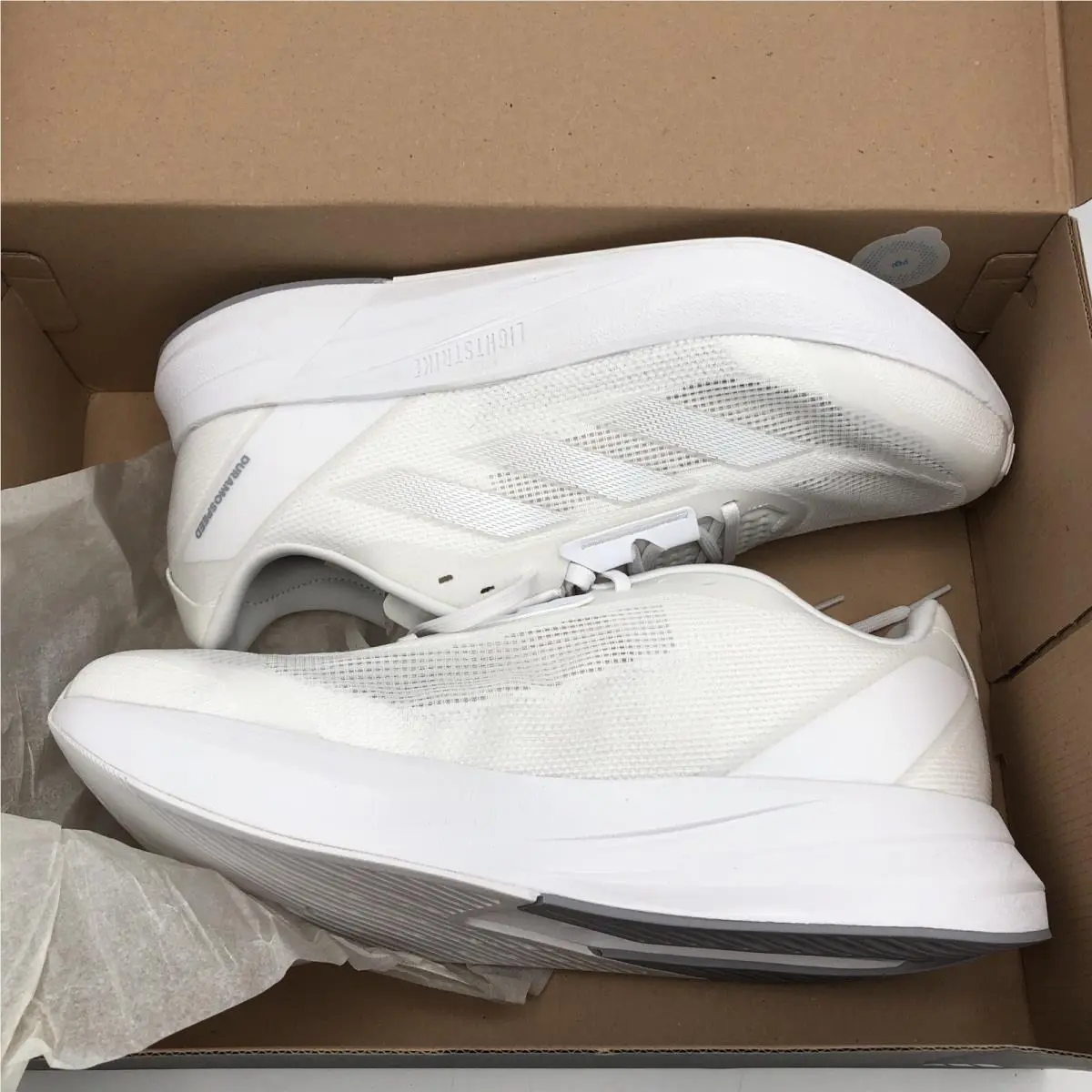 Man`s Sneakers Athletic Shoes Adidas Running Duramo Speed Lightstrike Sz 13