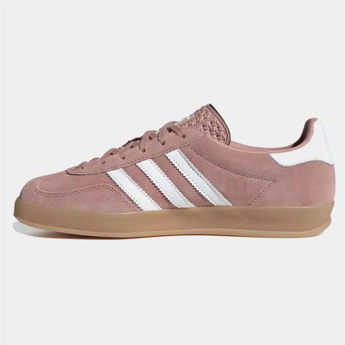 Adidas Gazelle Indoor Shoes Sandy Pink/cloud White/gum Sz 8.5 JS1397