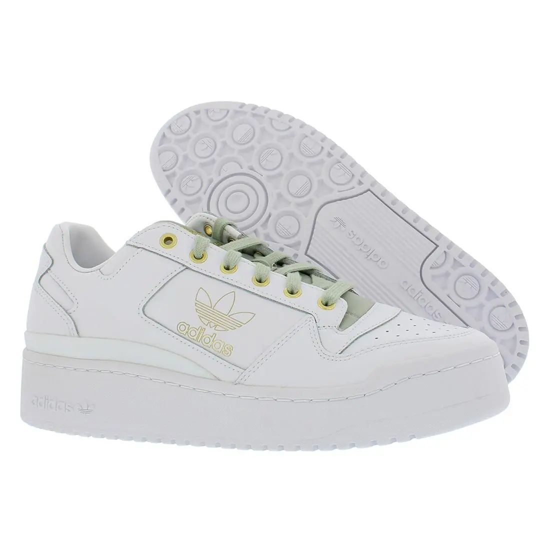 Adidas Forum Bold Womens Shoes Size 11 Color: Cloud White/vivid Red/matte Gold