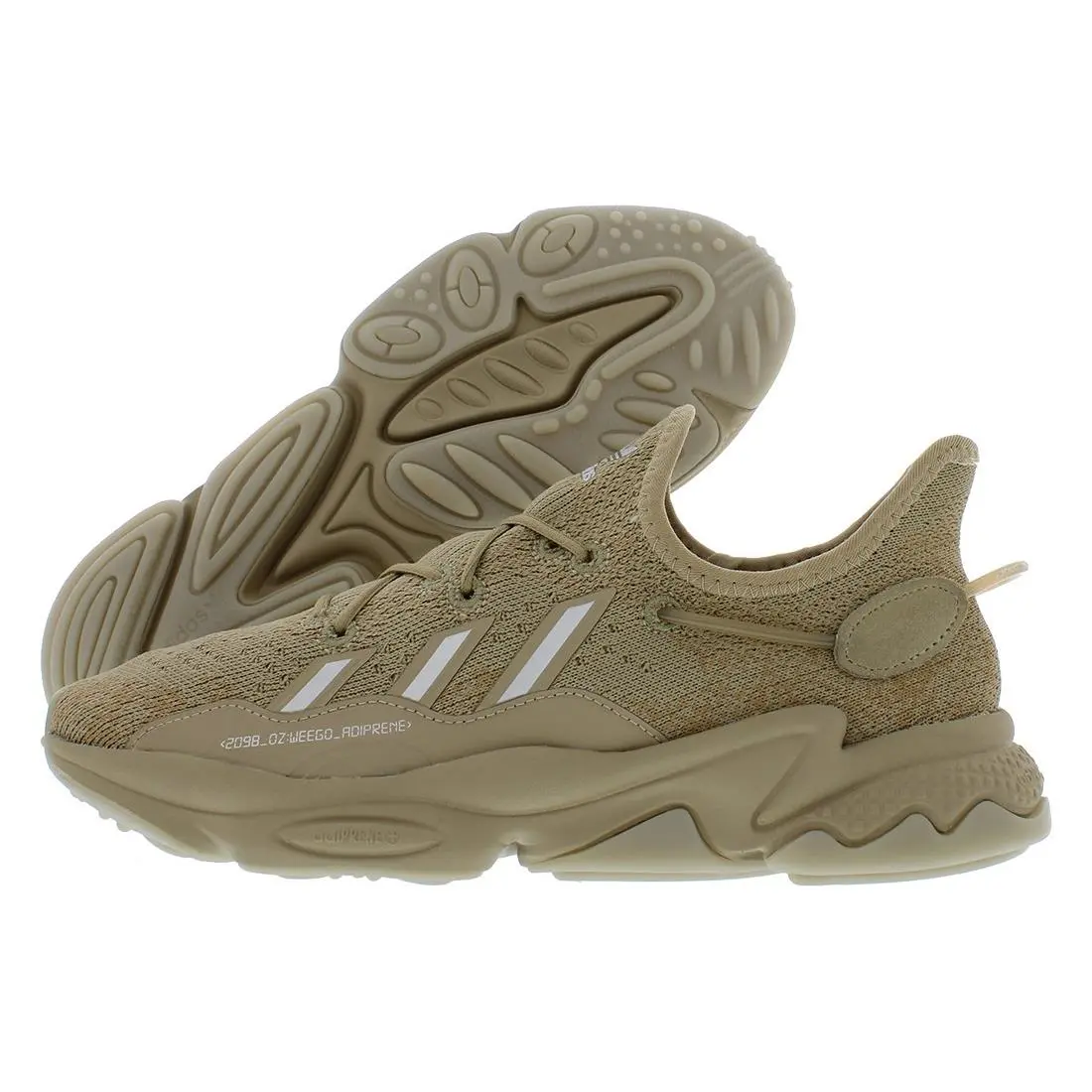 Adidas Ozweego Knit Mens Shoes Size 14 Color: Brown