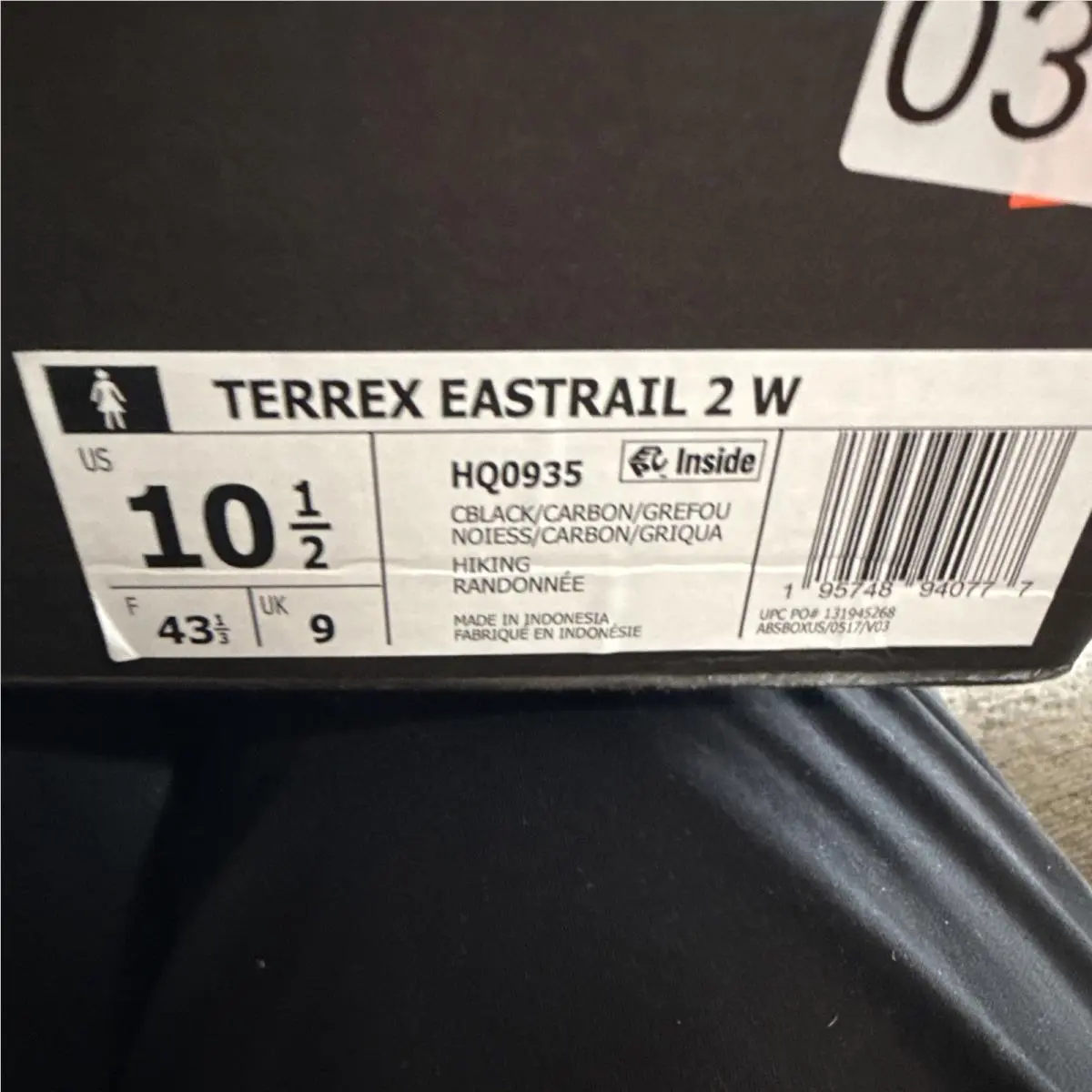 Adidas shoes - adidas TERREX Eastrail - TERREX Eastrail - Black 3
