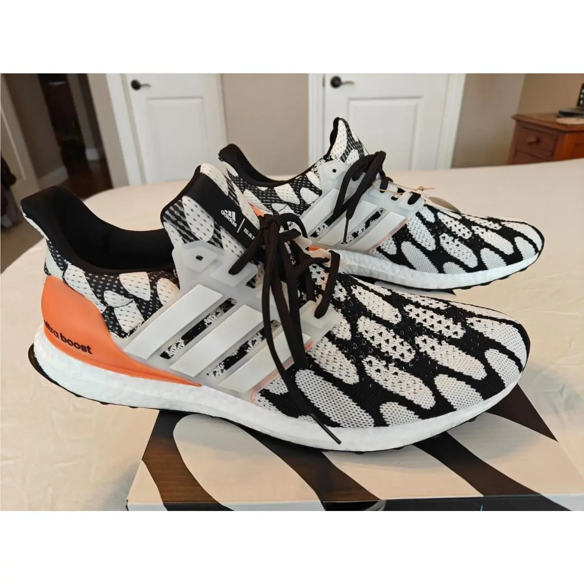 Adidas x Marimekko Ultraboost 1.0 Shoes Mens 13 Black White Special Collab