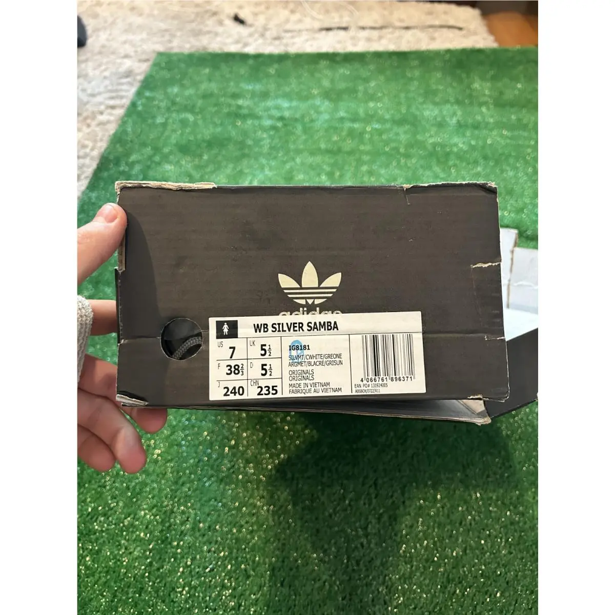 Adidas shoes - Wales Bonner Samba Silver Metallic IG8181 - Silver 3