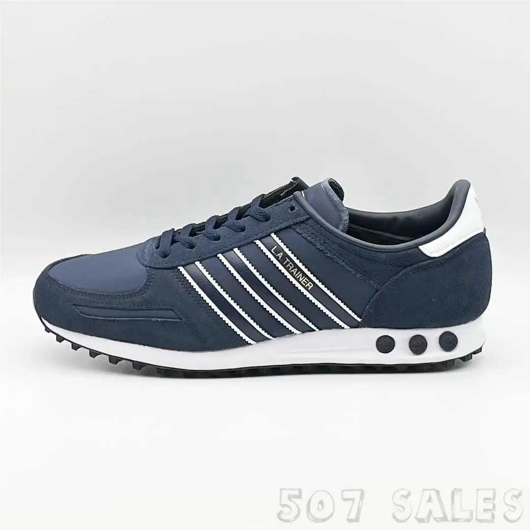 Adidas LA Trainer Navy / White / Gold Metallic IF4905 - Size 12