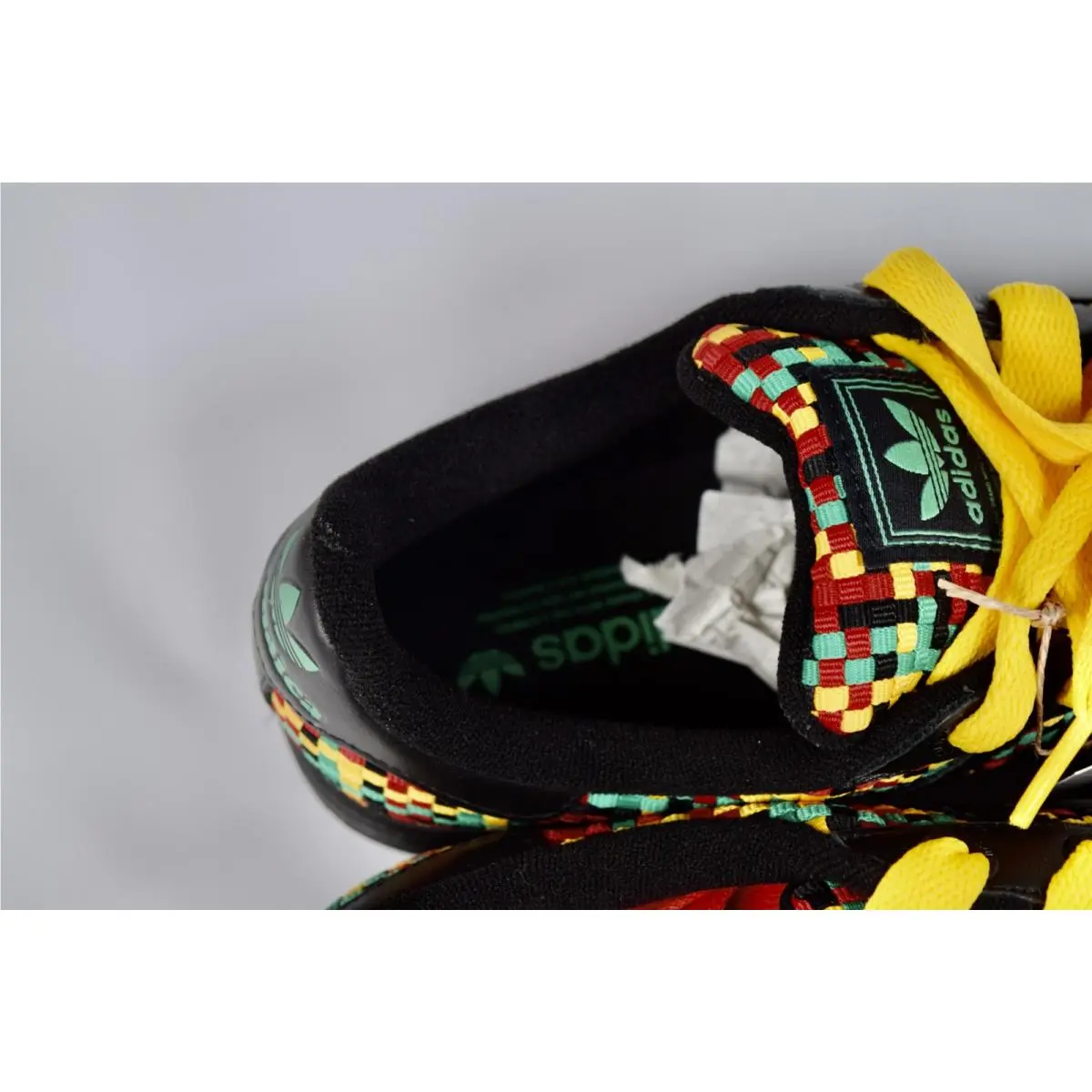 Adidas shoes - Adidas Superstar II Jamacia Bob Marley - IH9785 - Black 8