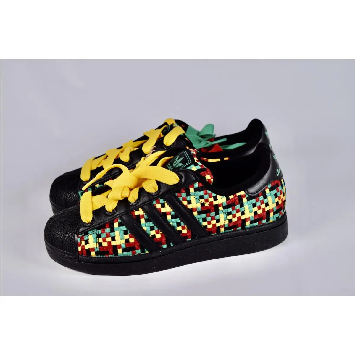 Adidas shoes - Adidas Superstar II Jamacia Bob Marley - IH9785 - Black 2