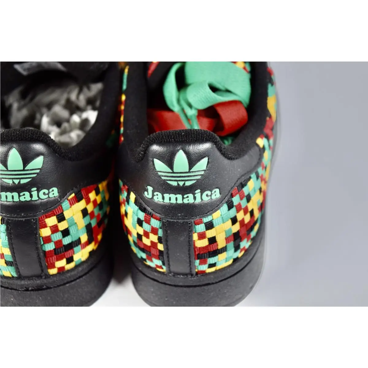 Adidas shoes - Adidas Superstar II Jamacia Bob Marley - IH9785 - Black 6