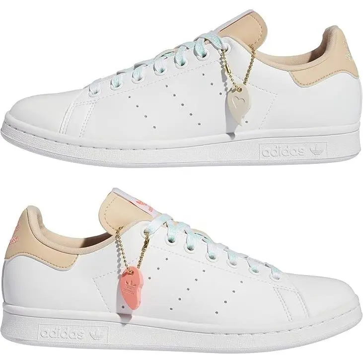 Size 6.5 Adidas Stan Smith Her Vegan Shoes Women`s