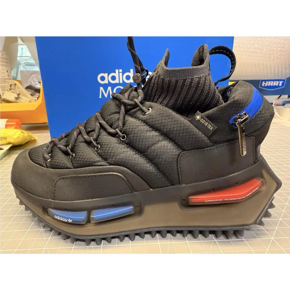 Adidas shoes - adidas Moncler x NMD_S1 GORE-TEX - IG3027 - Black 1