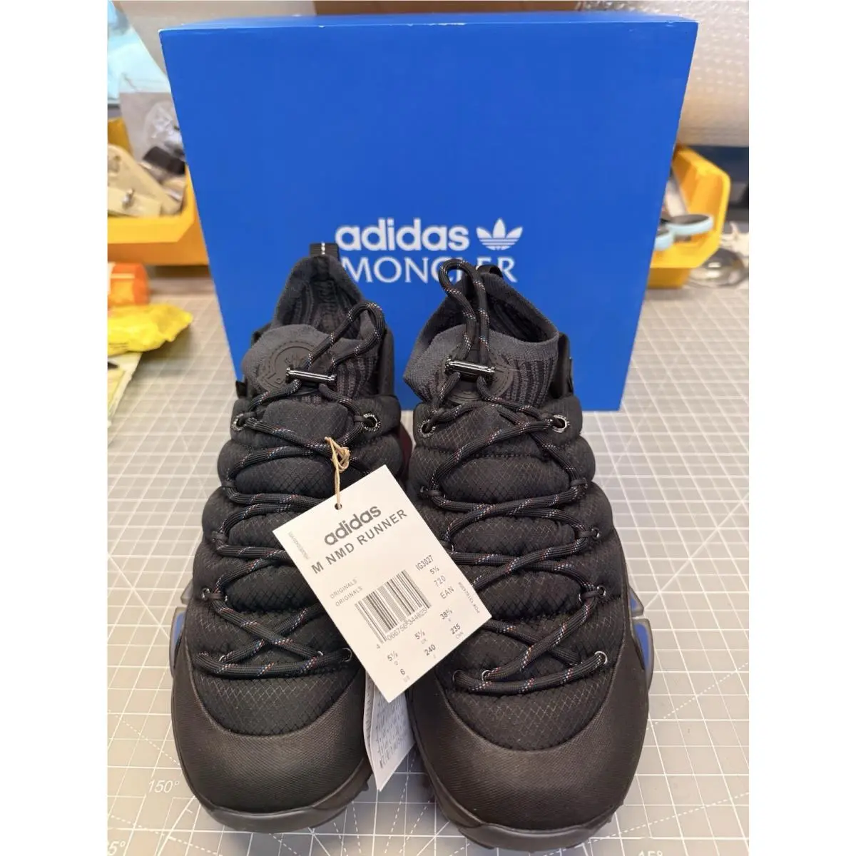 Adidas shoes - adidas Moncler x NMD_S1 GORE-TEX - IG3027 - Black 7