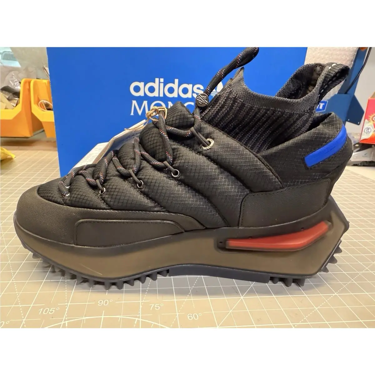 Adidas shoes - adidas Moncler x NMD_S1 GORE-TEX - IG3027 - Black 5