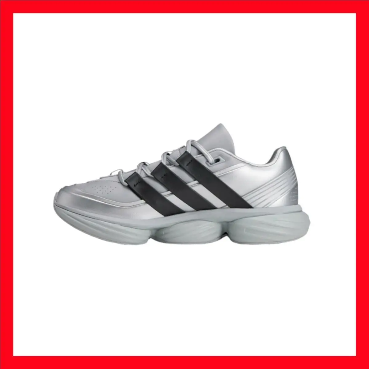 Adidas Entire Studios Matte Silver Lightblaze Grey Sneakers Pod Men`s Size 13
