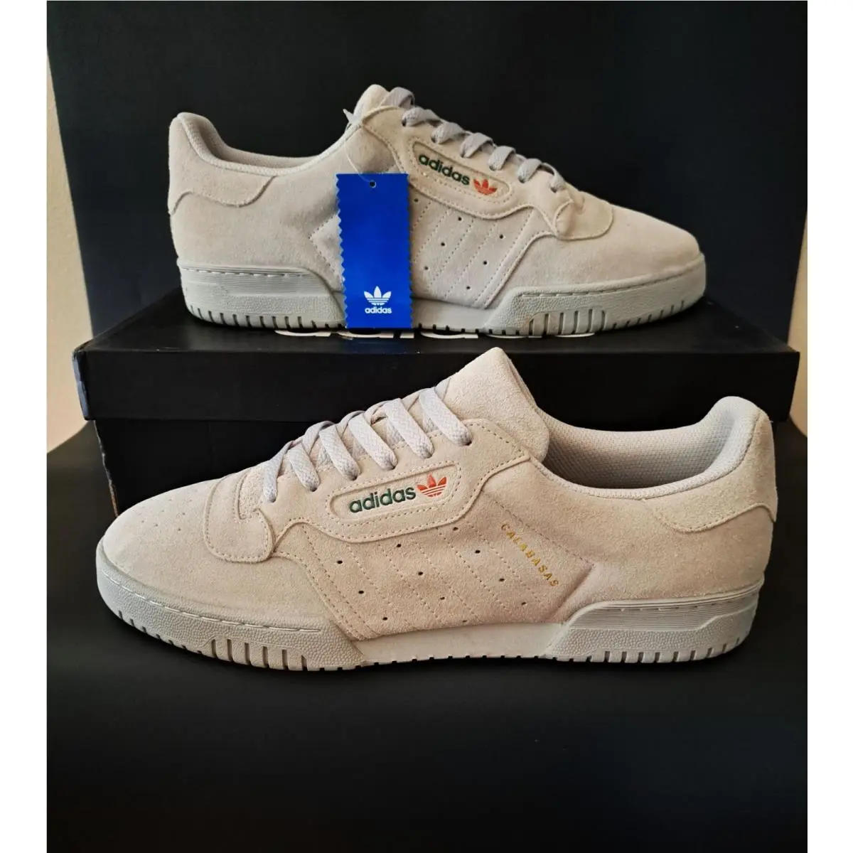 Adidas Yeezy Powerphase Calabasas Quiet Grey Size 13 FV6125