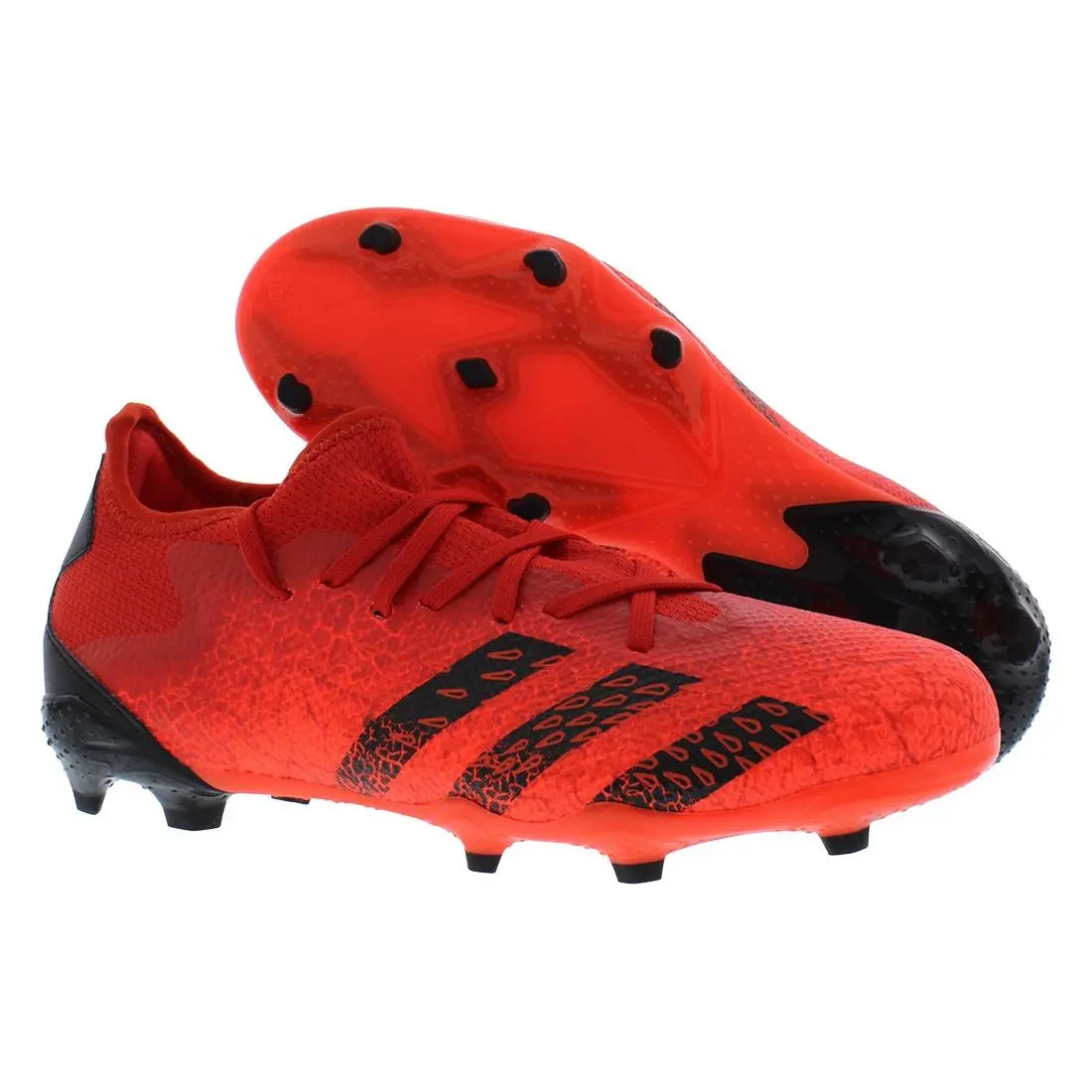 Adidas Predator Freak .3 Low Firm Ground Mens Shoes Size 6 Color: Red/core