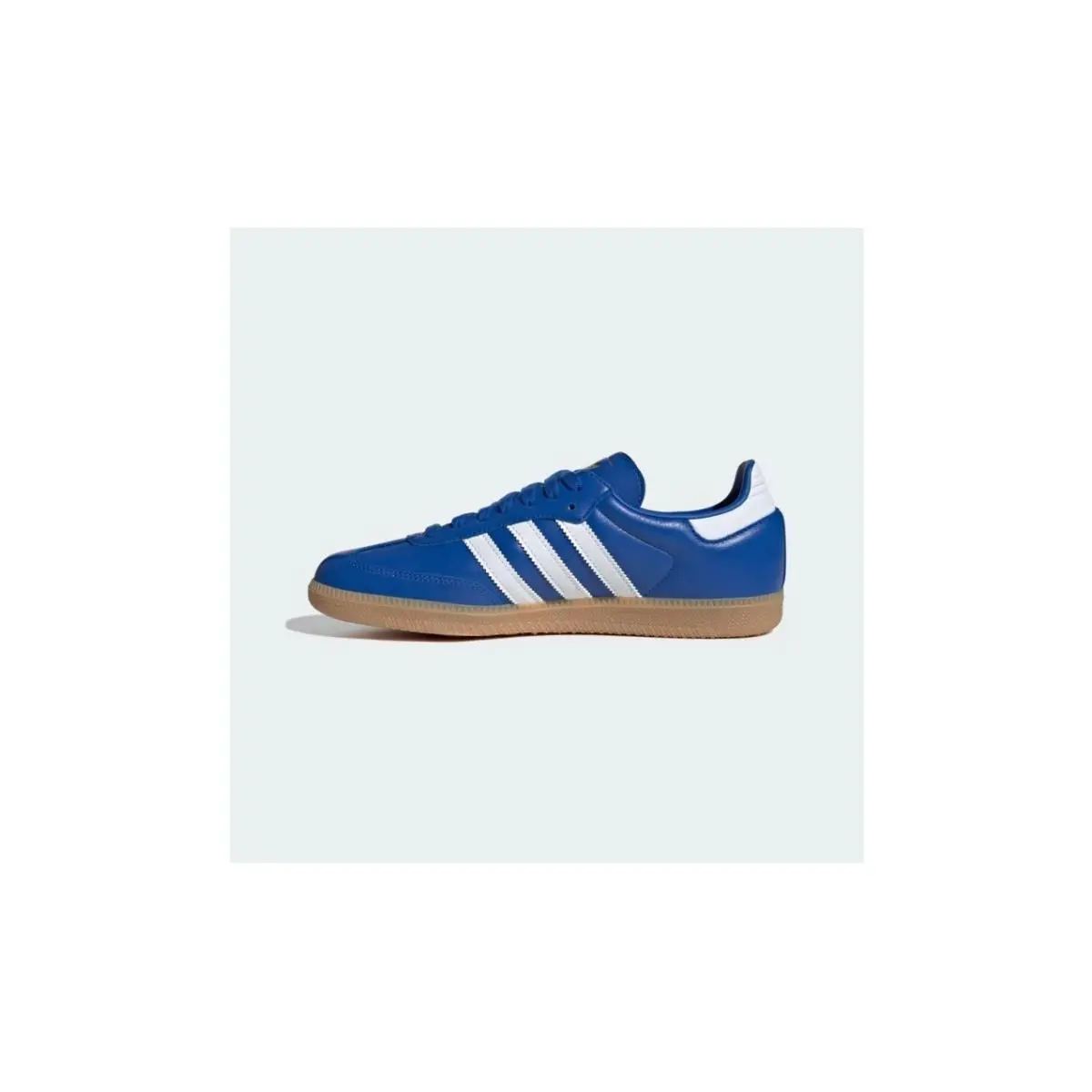 Adidas Original`s Men`s Blue White Gum Samba OG Shoes Size 10.5M JR0882