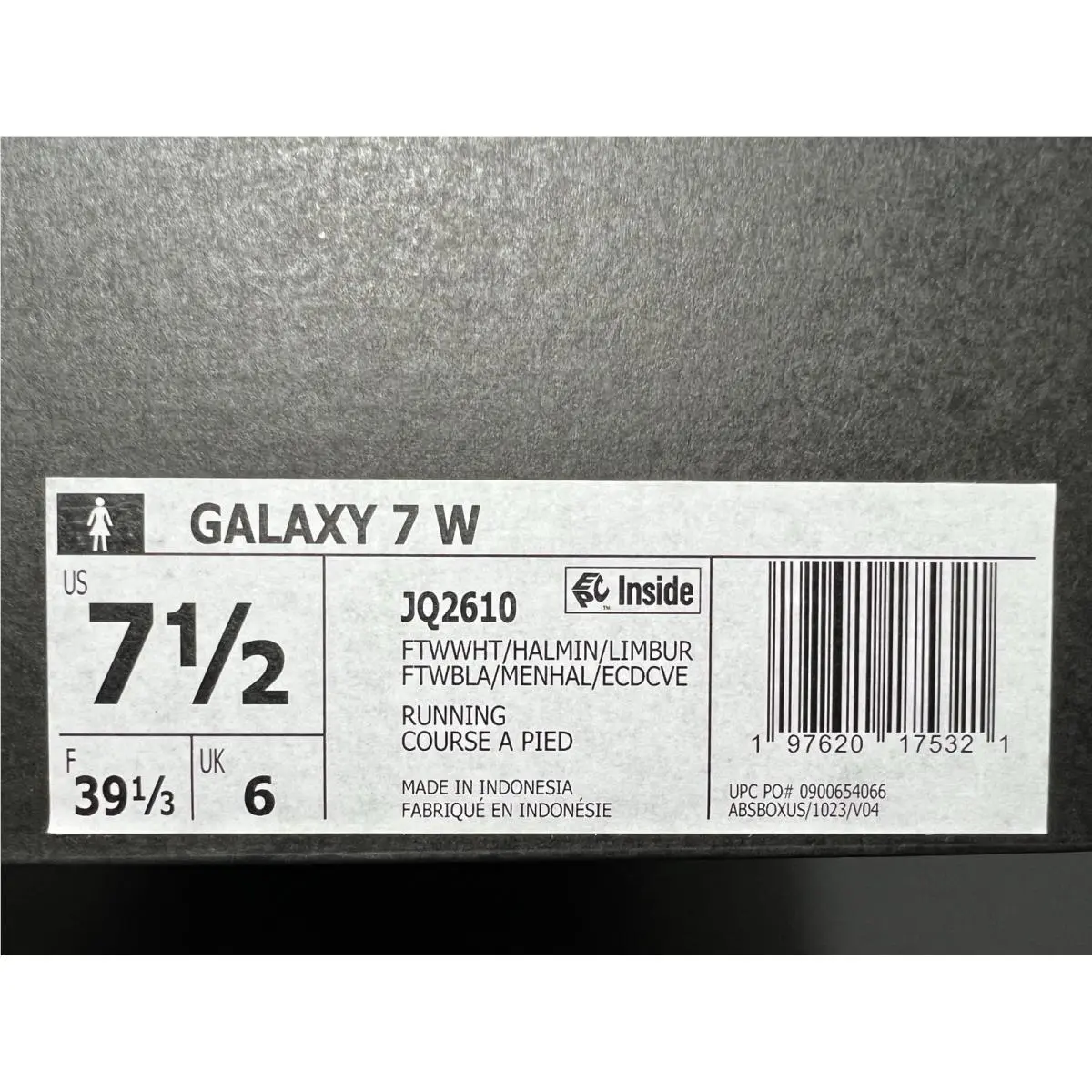 Adidas shoes - adidas Galaxy - Galaxy - JQ2610 - White 8