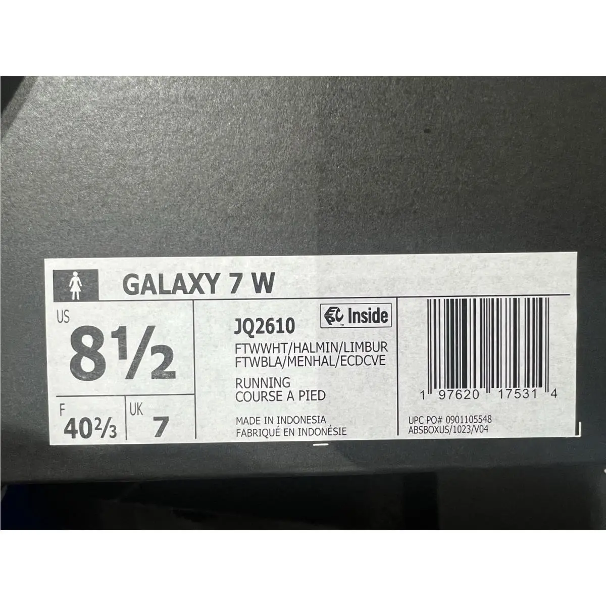 Adidas shoes - adidas Galaxy - Galaxy - JQ2610 - White 8