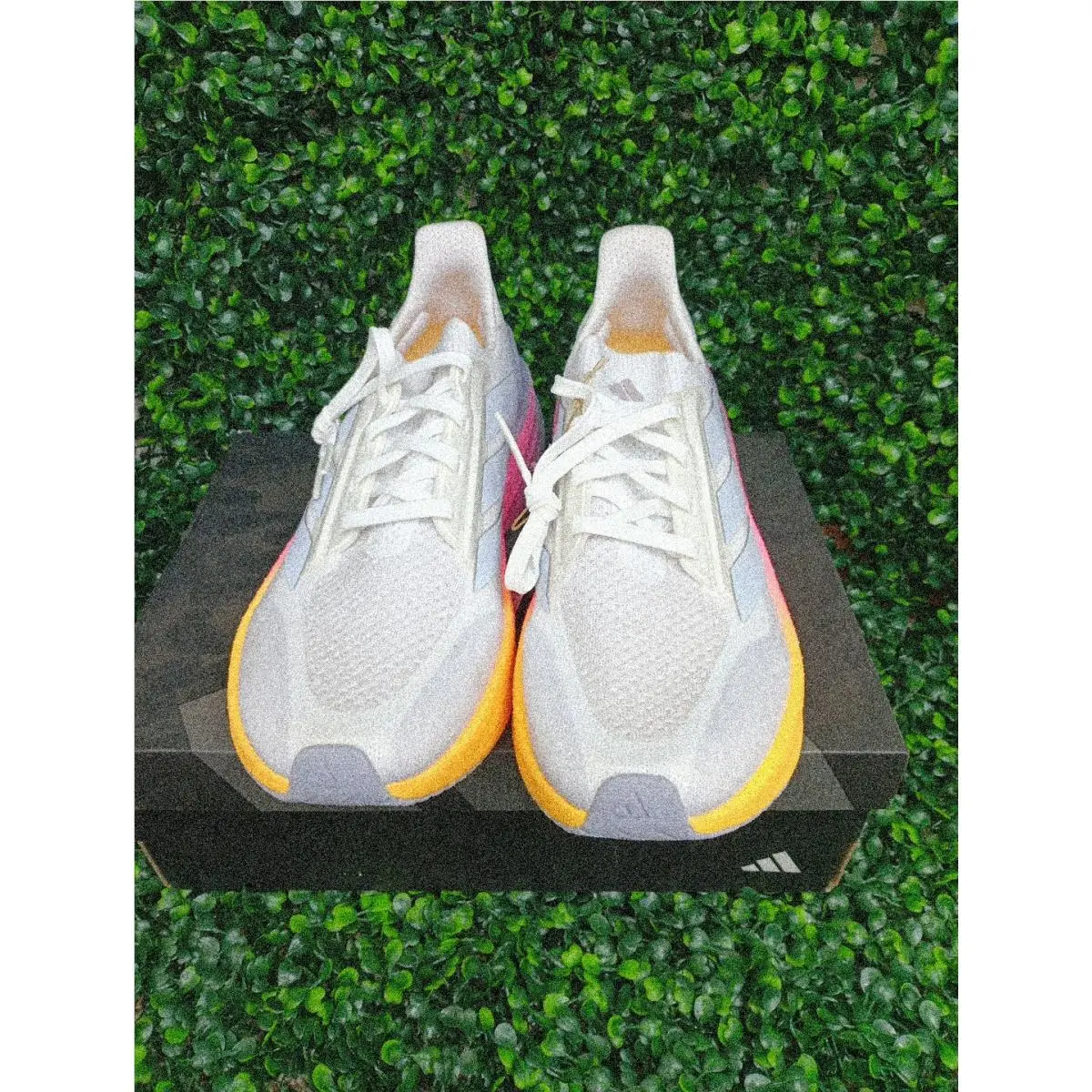 Adidas Ultraboost Ultra Boost 5X Running Womens White Sneakers Athletic Shoes I