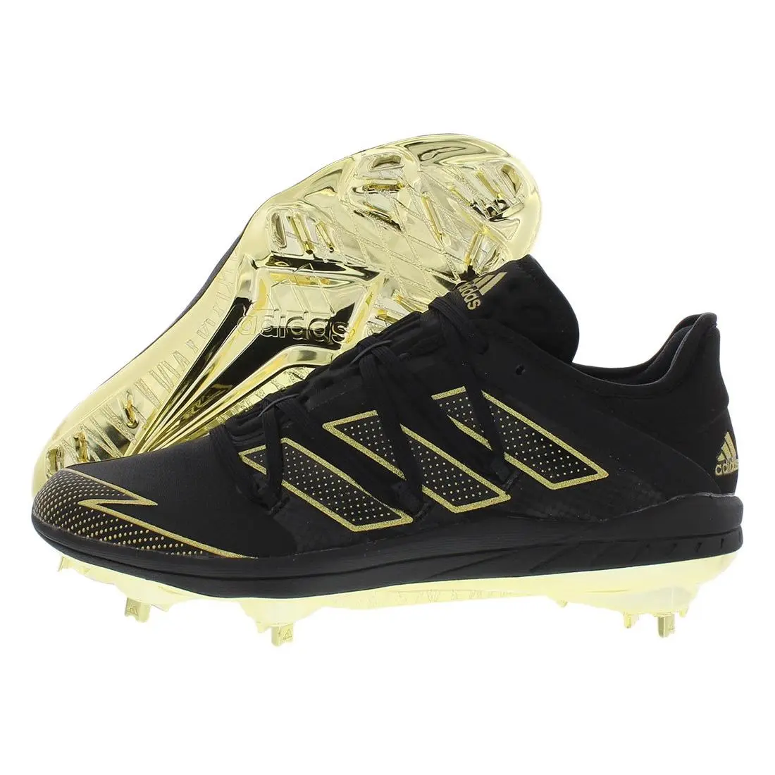 Adidas Afterburner 7 Gold Mens Shoes Size 13.5 Color: Black/gold