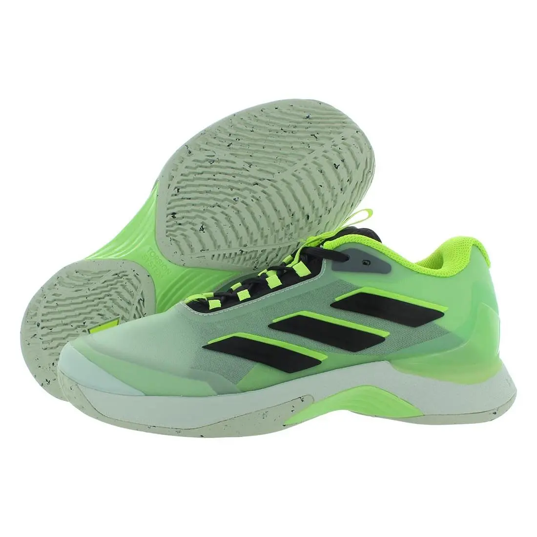 Adidas Avacourt 2 Womens Shoes Size 6.5 Color: Green Spark/core Black/lucid