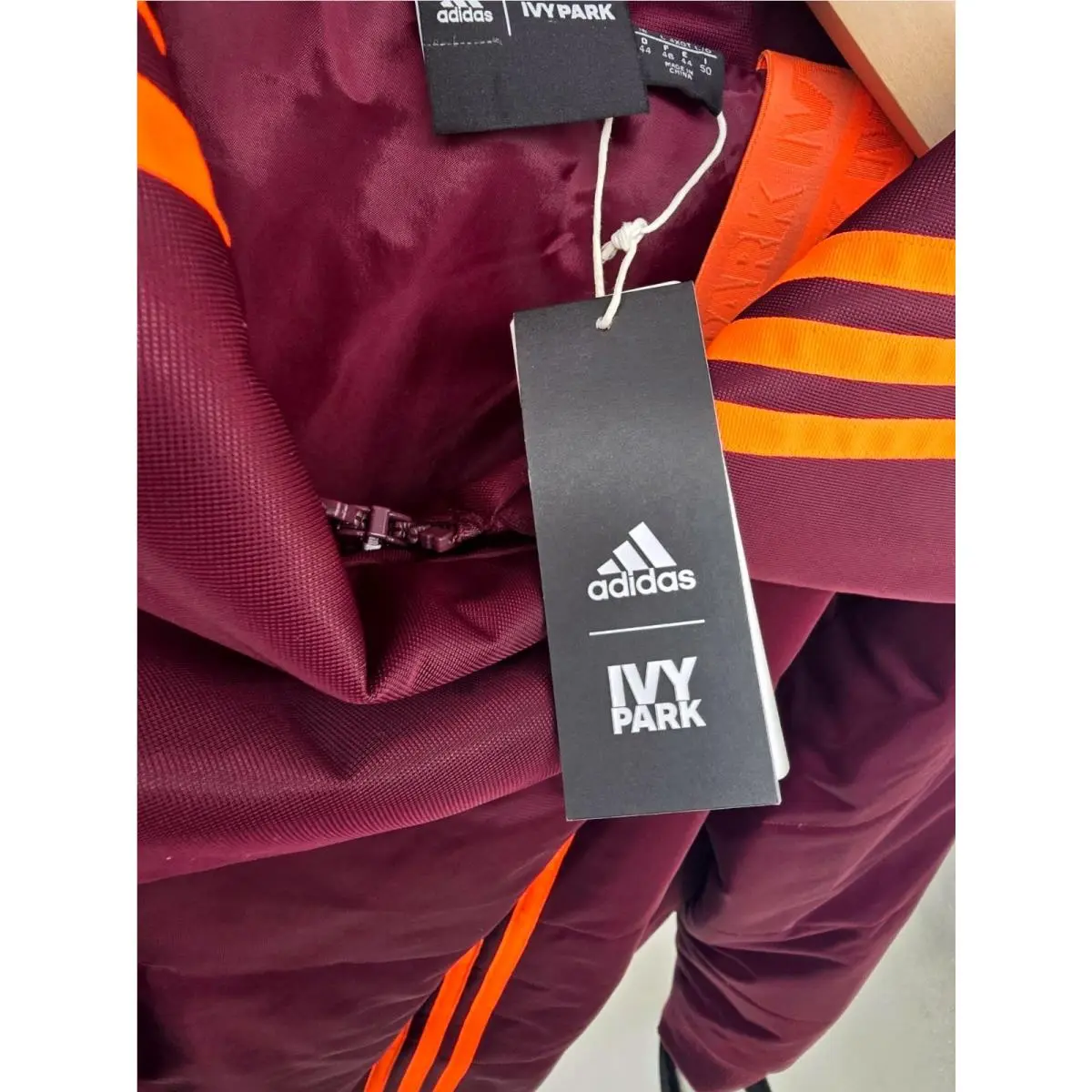 Adidas clothing - ADIDAS Ivy Park Beyonce - Ivy Park Beyonce - Maroon (UPC: 191982497534) 4