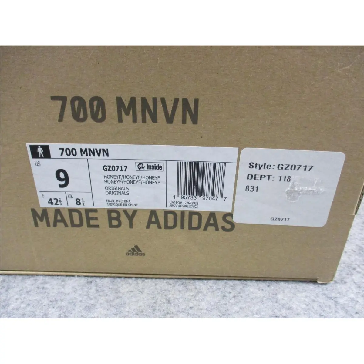 Adidas shoes - adidas Yeezy 700 MNVN - Yeezy MNVN - Yellow (UPC: 195733976477) 15
