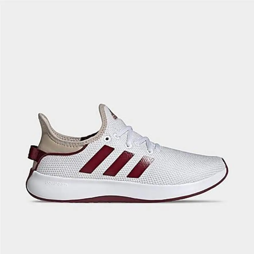 Adidas Womens Cloadfoam Pure Spw Running Shoes White/shadow Red Size 8
