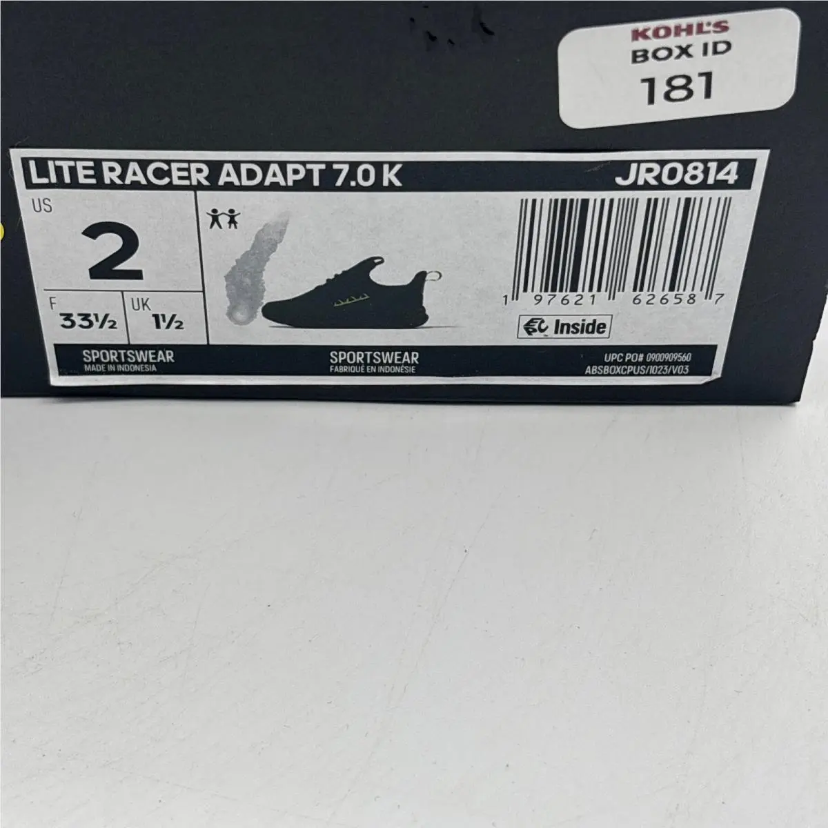 Adidas shoes - Lite Racer Adapt 7.0 K - Green 0
